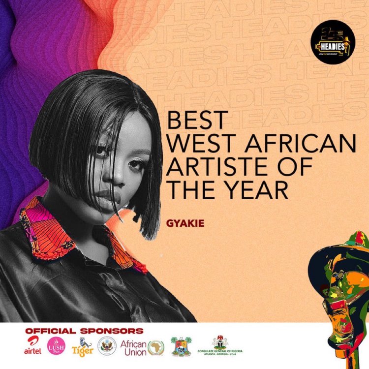 Gyakie Wins Best West African Artist At Nigeria’s 15th Headies Awards