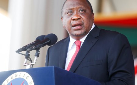 Kenya's president calls on global polluters to be held accountable.